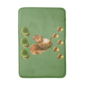 Squirrel Bathroom Bathmat Badmat (Voorkant Verticaal)