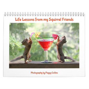 Squirrel Calendar - All New Life Lessons Kalender