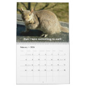 Squirrel Calendar Kalender (Feb 2026)