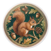Squirrel Ceramic Pull Knob Keramische Knop (Voorkant)