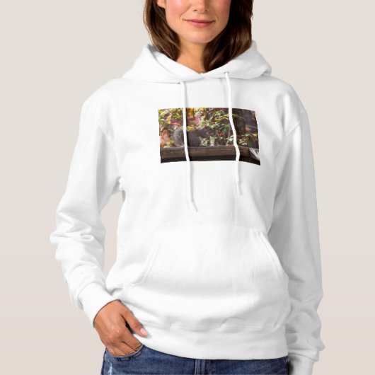 Squirrel Chow Time Sweatshirt Hoodie (Voorkant)