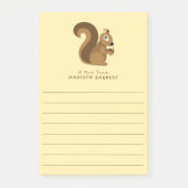 Squirrel Cute Kind Woodland Post-it® Notes (Voorkant)