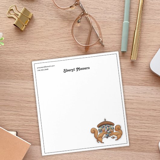 Squirrel Disco Persoonlijk Notitieblok