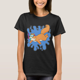 Squirrel Diver Snorkel T-shirt