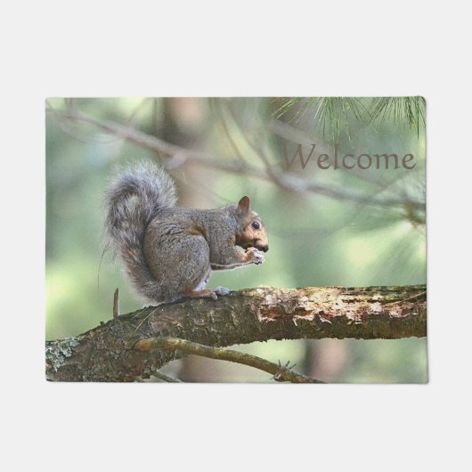 Squirrel Doormat Deurmat (Voorkant)