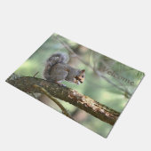 Squirrel Doormat Deurmat (Schuin)