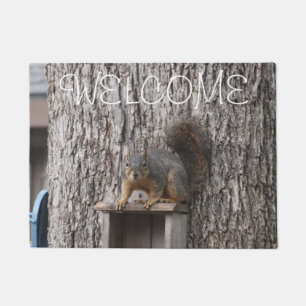 Squirrel Doormat Deurmat