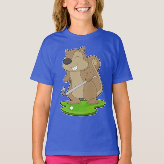 Squirrel Field hockey stick T-shirt (Voorkant)