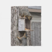 Squirrel Fleece Blanket (Voorkant)