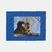 Squirrel Fleece Blanket Deken (Voorkant (Horizontaal))