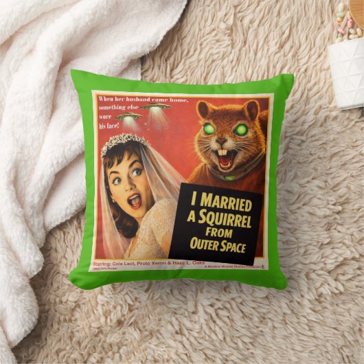 Squirrel from Outer Space Kussen (Deken)