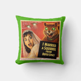 Squirrel from Outer Space Kussen