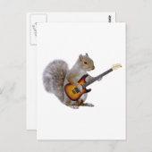 Squirrel Guitar Briefkaart (Voorkant / Achterkant)
