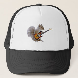 Squirrel Guitar Trucker Pet