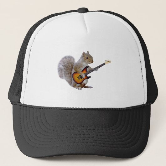 Squirrel Guitar Trucker Pet (Voorkant)