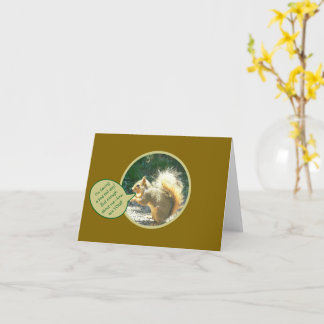 SQUIRREL/HAVING BAD TAIL DAY/HUMOROUS/HOW ARE YOU? KAART