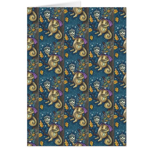 SQUIRREL-HOLLOW VAN DE SLAAPHOLLOW, HALLOWEEN Blan (Voorkant)