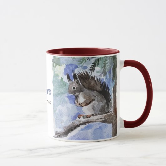 Squirrel hot chocolate mug (Droite)