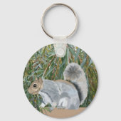 Squirrel in the Countryside  Keychain (Achterkant)