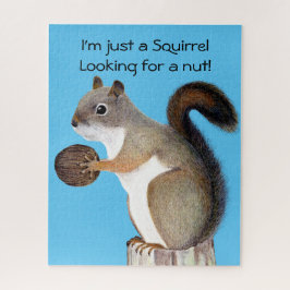 Squirrel Jigzaag Puzzle Legpuzzel