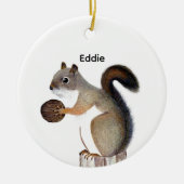 Squirrel Keramisch Ornament (Voorkant)