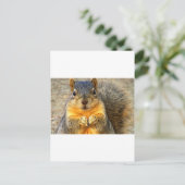 Squirrel Love_ Briefkaart (Staand voorkant)