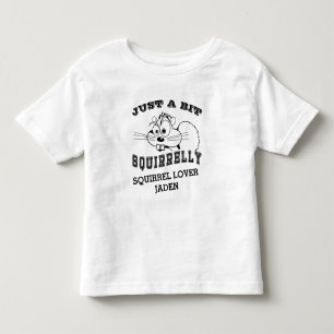 Squirrel Love Squirrelare Black Art Name Kinder Shirts