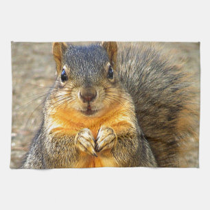 Squirrel Love_ Theedoek