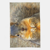 Squirrel Love_ Theedoek (Verticaal)