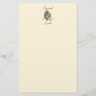 Squirrel Lover Briefpapier