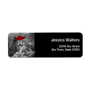 Squirrel Lover Funny Artist Adres Etiket