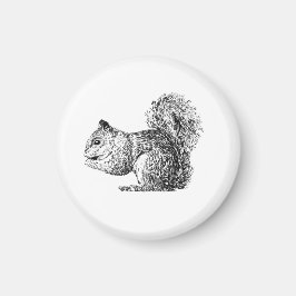 Squirrel Magnet Magneet