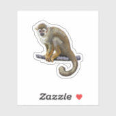 Squirrel Monkey Sticker (Vel)