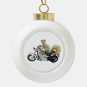 Squirrel Motorcycle Ornament (Voorkant)