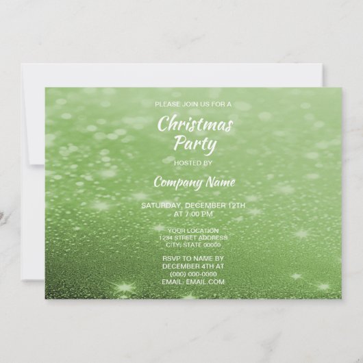 Squirrel Noël Fête Invitation (Dos)