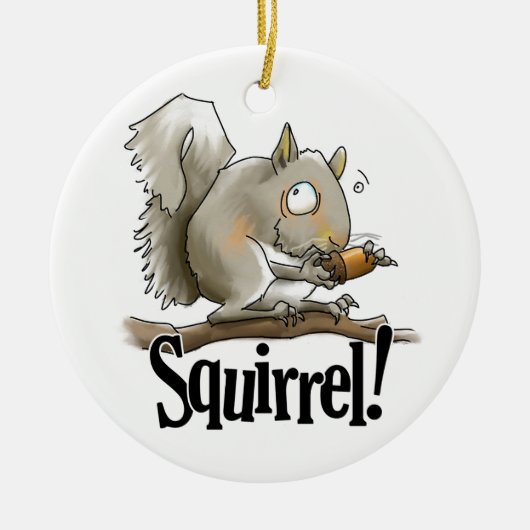 Squirrel Ornament (Voorkant)