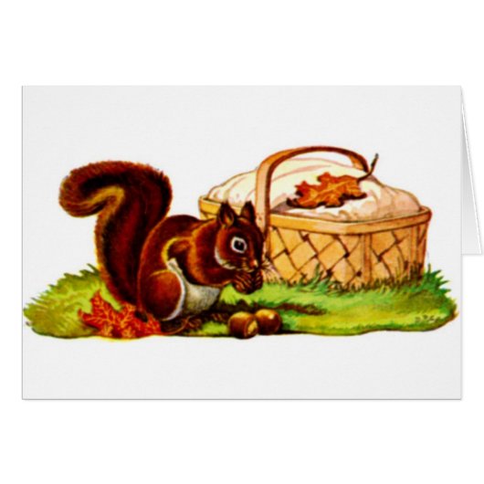 Squirrel Picnic (Voorkant Horizontaal)