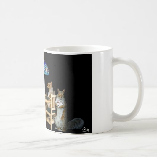 Squirrel Poker Koffiemok (Rechts)