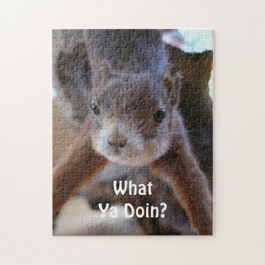 Squirrel Puzzle Legpuzzel (Verticaal)