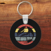 Squirrel Retro Sleutelhanger (Voorkant)