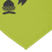 Squirrel Scandinavian Folk Art Tablecl Tafelkleed (Gekanteld)