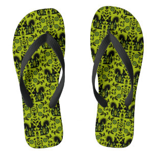 Squirrel Scandinavian Folk Art Teenslippers