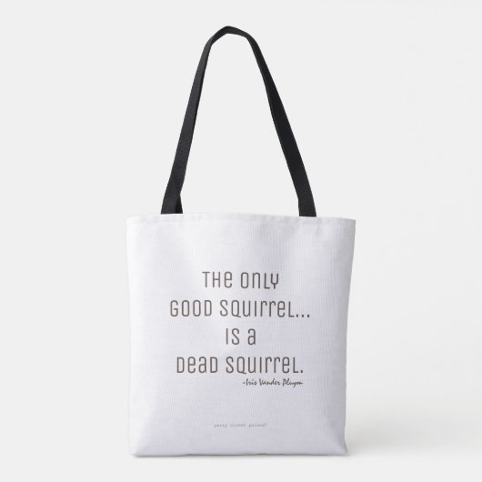 SQUIRREL SKULL tas WAT (Achterkant)