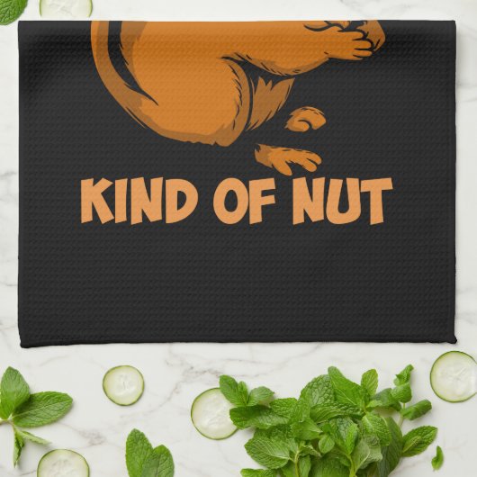 Squirrel - Special Kind Of Nut Theedoek (Gevouwen)