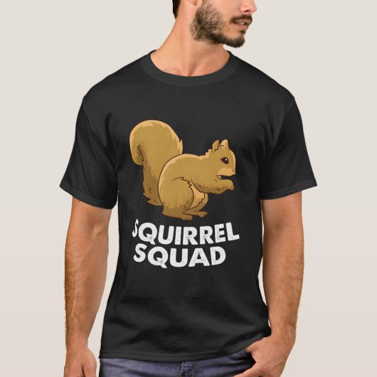 Squirrel Squad Team Squirrel Squirrel T-shirt (Voorkant)