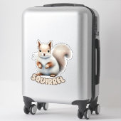 SQUIRREL - STICKER DE NURSERY (Sur valise)