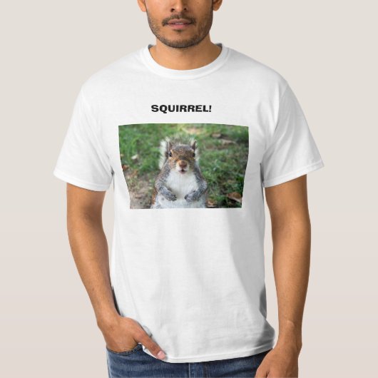 SQUIRREL! T-SHIRT (Voorkant)