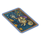 SQUIRREL VAN SLAAPHOLLOW & ACORN, FUNNY HALLOWEEN MAGNEET (Rechterzijde)