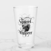 Squirrel Whisperer - grappige eekhoorn Glas (Voorkant)