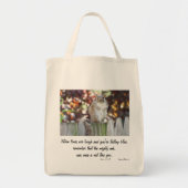 SQUIRREL WISDOM TOTE BAG (Voorkant)